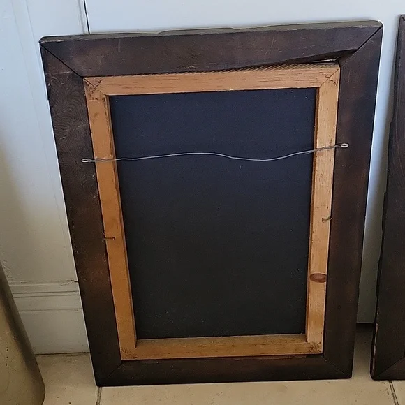 VINTAGE Pair of MCMBlack Velvet Matador Bullfighting Paintings Circa 1940s-1960s